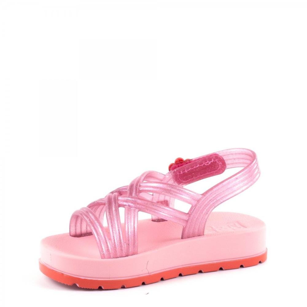 Sandália Glitter Zaxynina Baby Menina Rosa 3