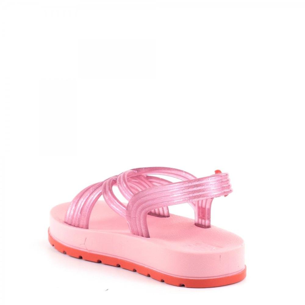 Sandália Glitter Zaxynina Baby Menina Rosa 4