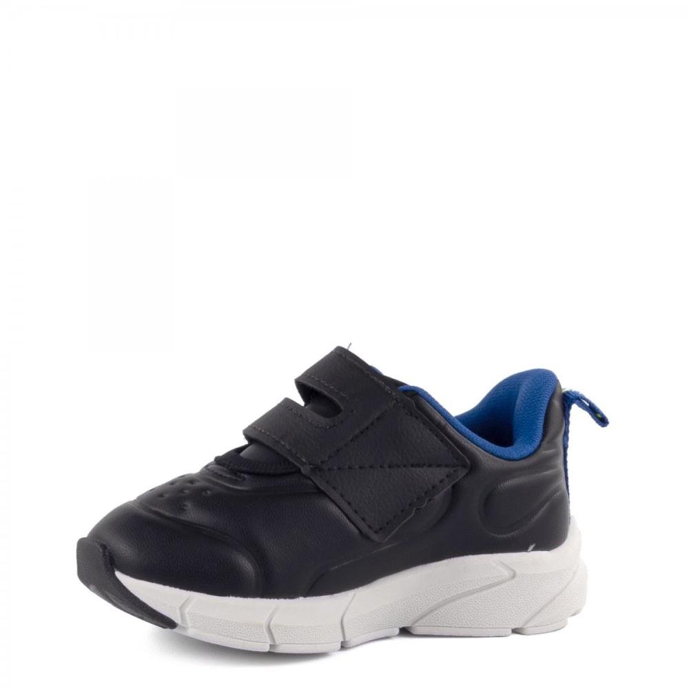 Tênis Jogging Casual Calce Fácil Kidy Infantil Menino Preto 4