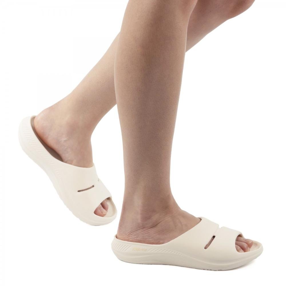 Tamanco Nuvem Ultraleve Actvitta Feminino Off White 2