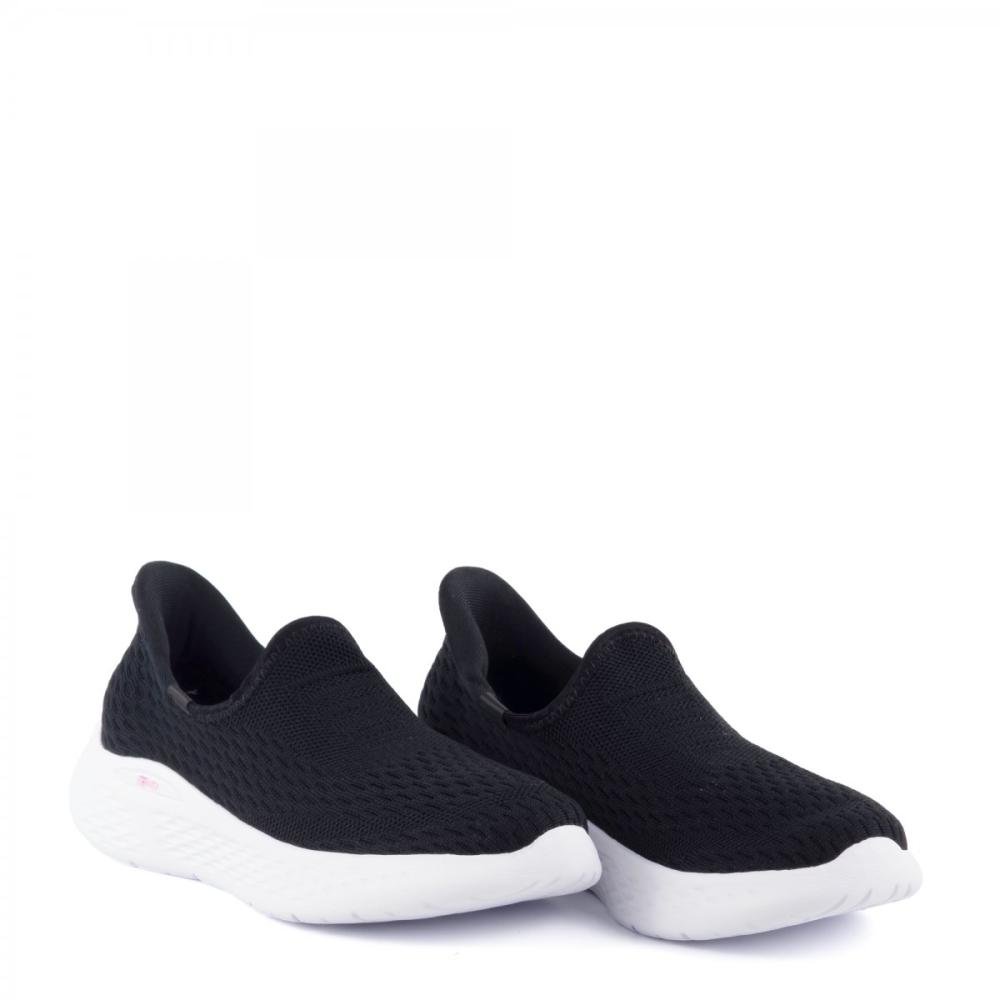 Tênis Calce Fácil Sport Knit Actvitta Feminino Preto 3