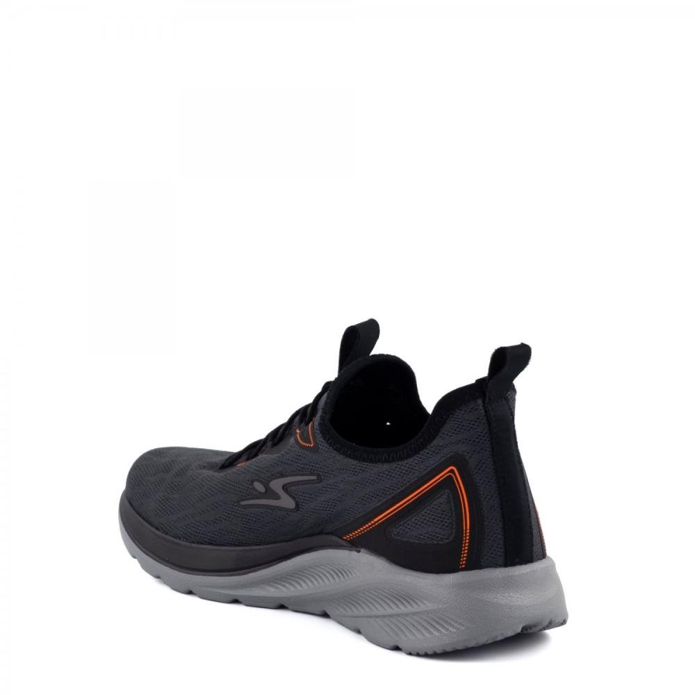 Tênis Jogging Calce Fácil Adrun Masculino Cinza 4