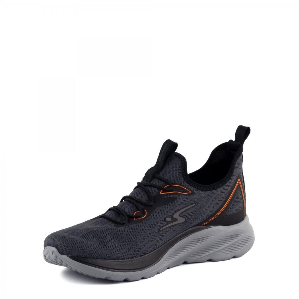 Tênis Jogging Calce Fácil Adrun Masculino Cinza 5