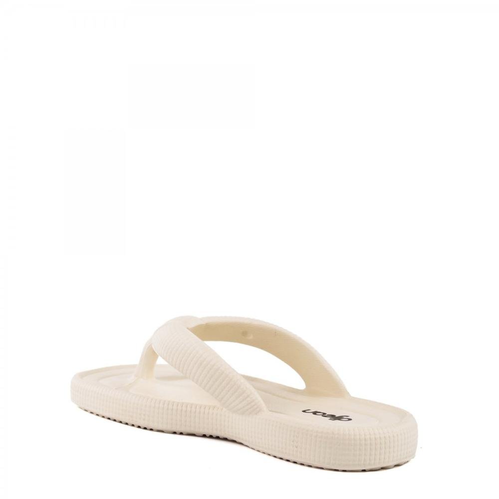 Chinelo Dedo EVA Leve Dijean Feminino Off White 4