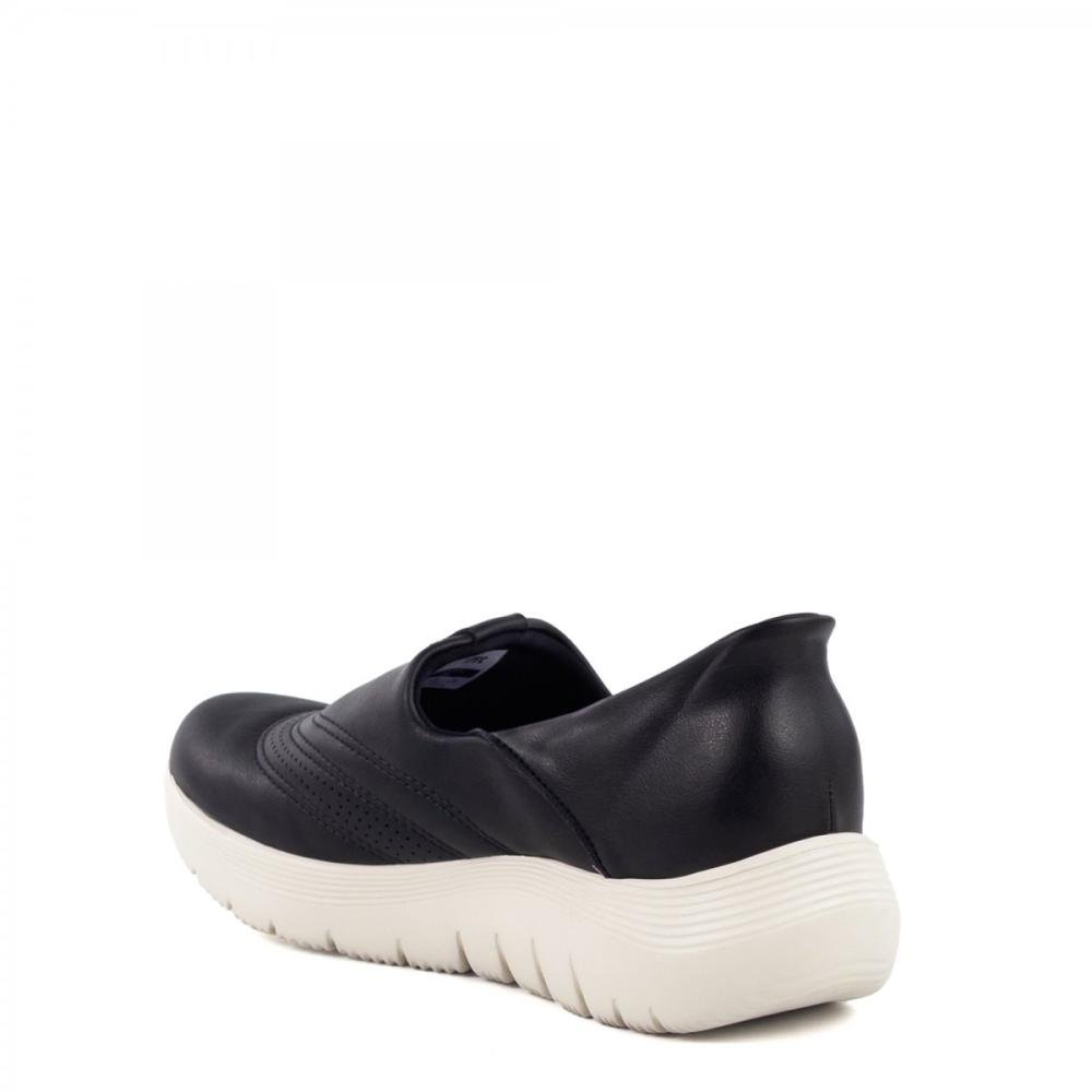 Tênis Calce Fácil Slip Fit Piccadilly Feminino Preto 4