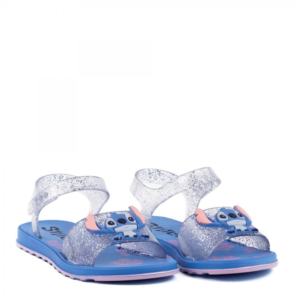 Sandália Casual Stitch Grendene Kids Infantil Menina Azul 2