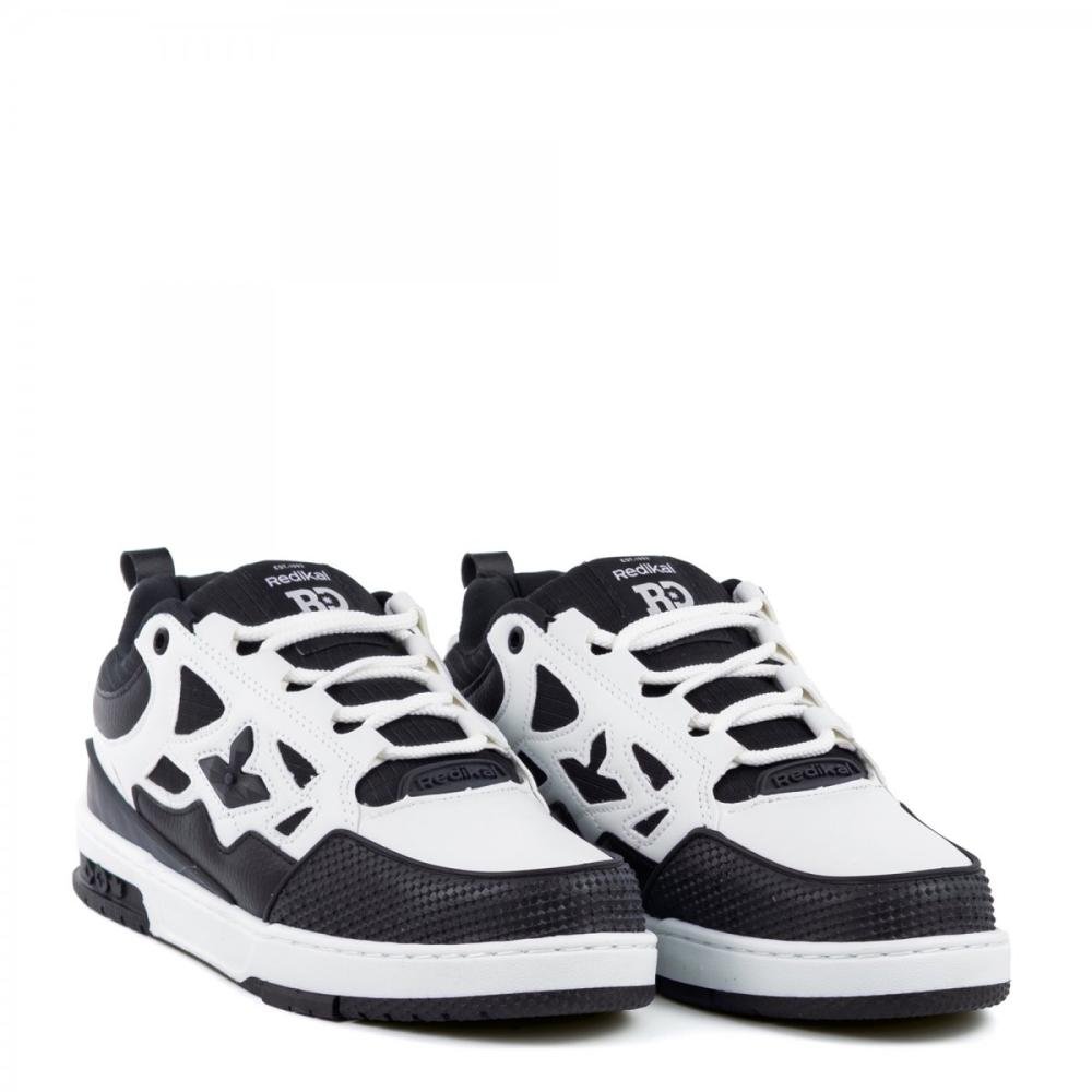 Tênis Casual Street Redikal Masculino Branco/Preto 3
