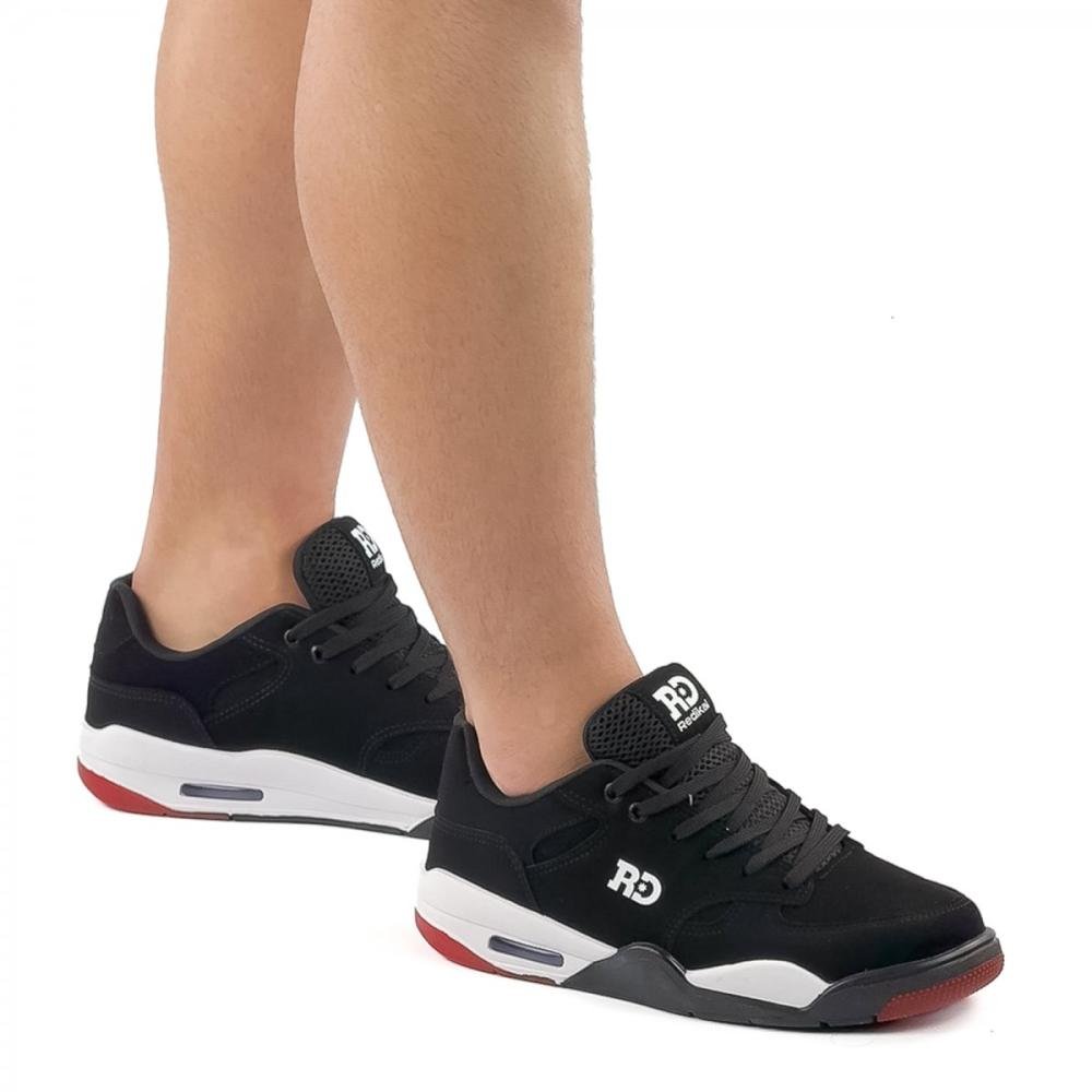 Tênis Casual Street Redikal Masculino Preto 2