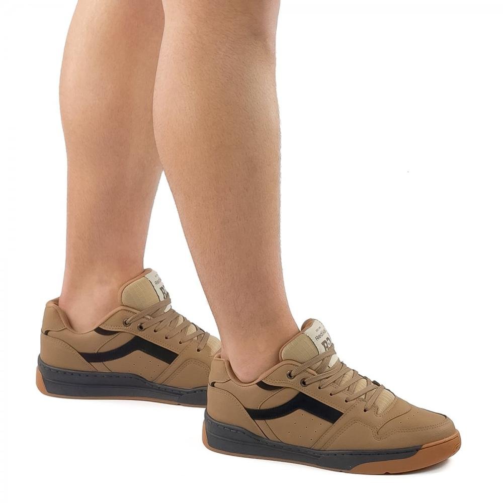 Tênis Casual Street Redikal Masculino Marrom 2