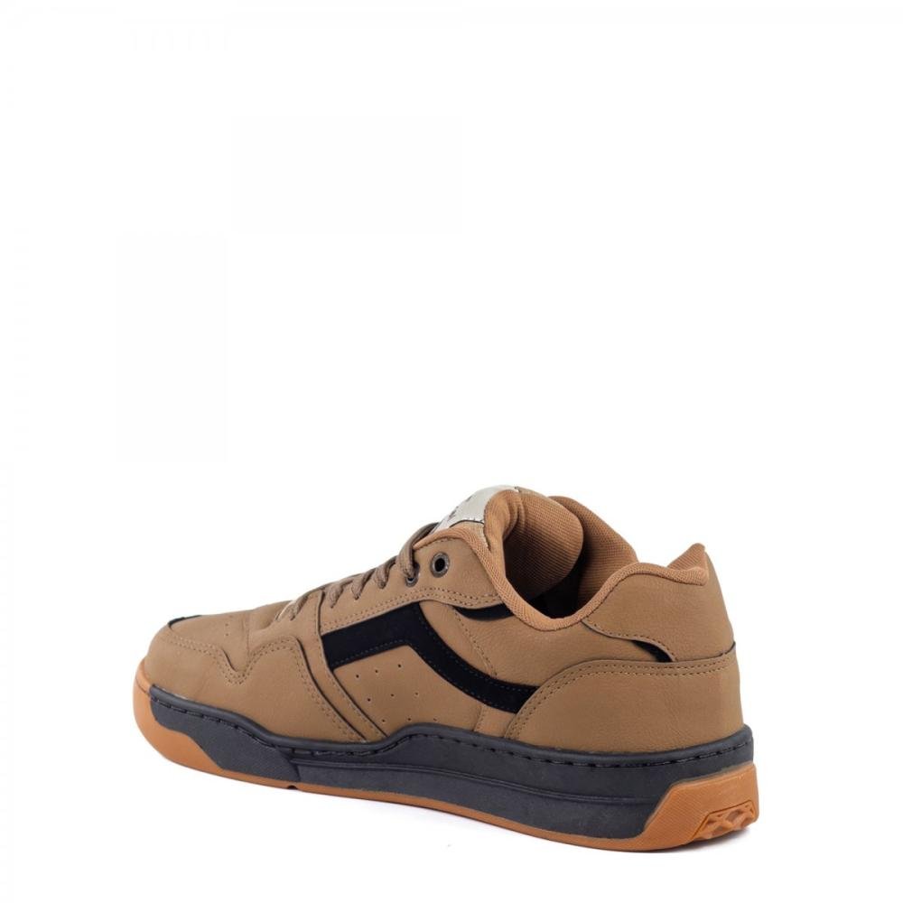 Tênis Casual Street Redikal Masculino Marrom 4