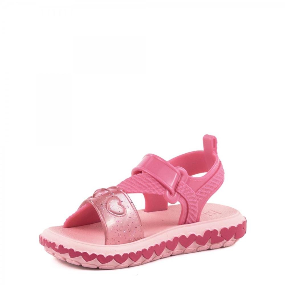 Sandália Papete Zaxynina Baby Menina Rosa 3