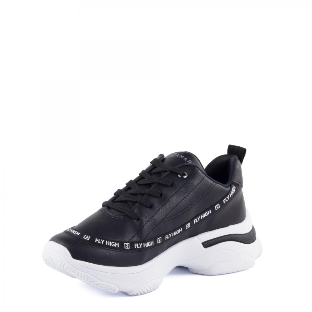 Tênis Chunky Casual Ramarim Feminino Preto 4