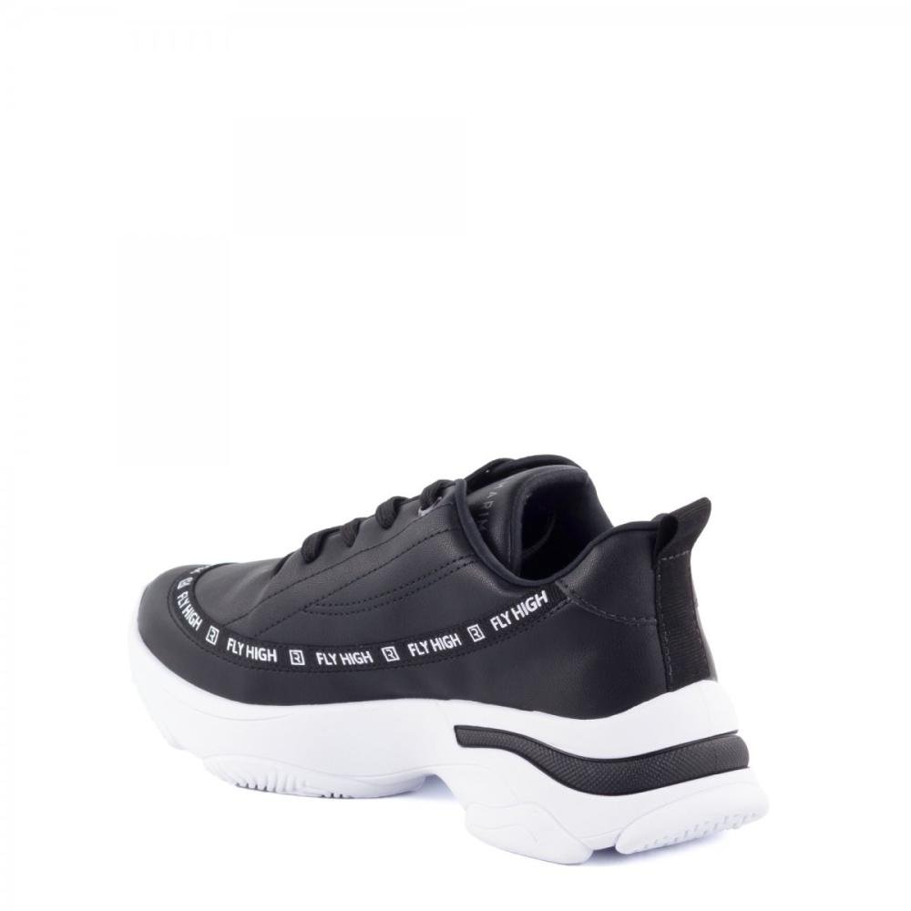 Tênis Chunky Casual Ramarim Feminino Preto 5