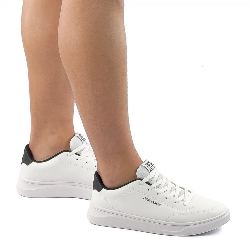 Tênis Casual West Coast Masculino Branco 2