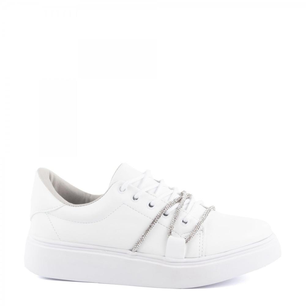 Tênis Flat Brilhantes Casual Exótica Feminino
