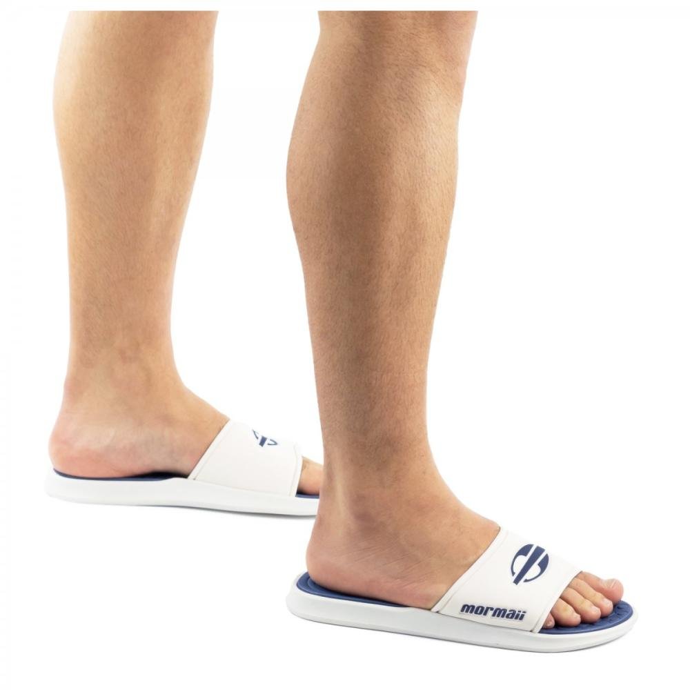 Chinelo Slide Mormaii 11406 Quiver Pro Branco 2