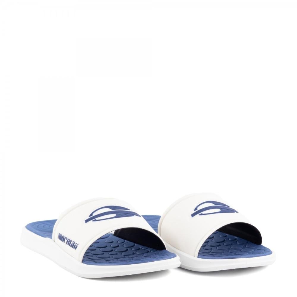 Chinelo Slide Mormaii 11406 Quiver Pro Branco 3