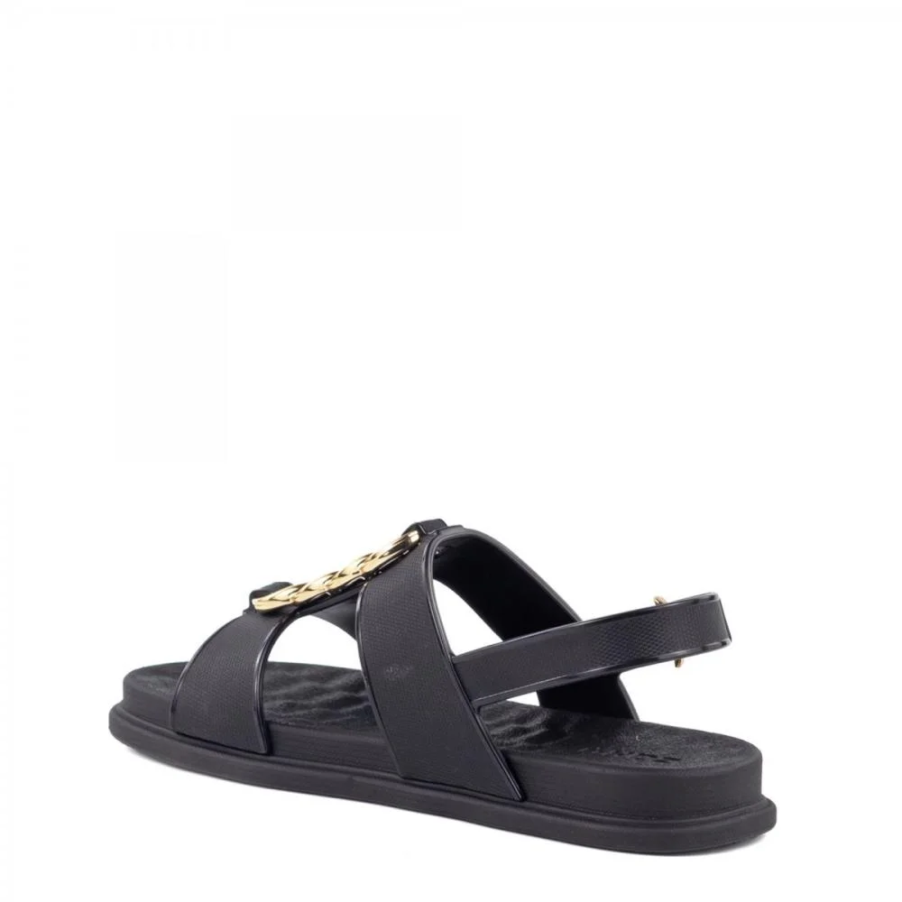 Sandália Casual Zaxy Feminina Preto 5