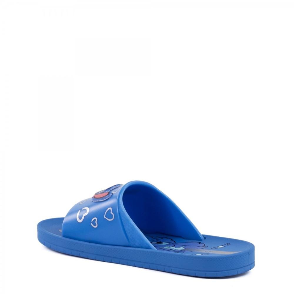 Chinelo Slide Stitch Ipanema Kids Infantil Menina Azul 4
