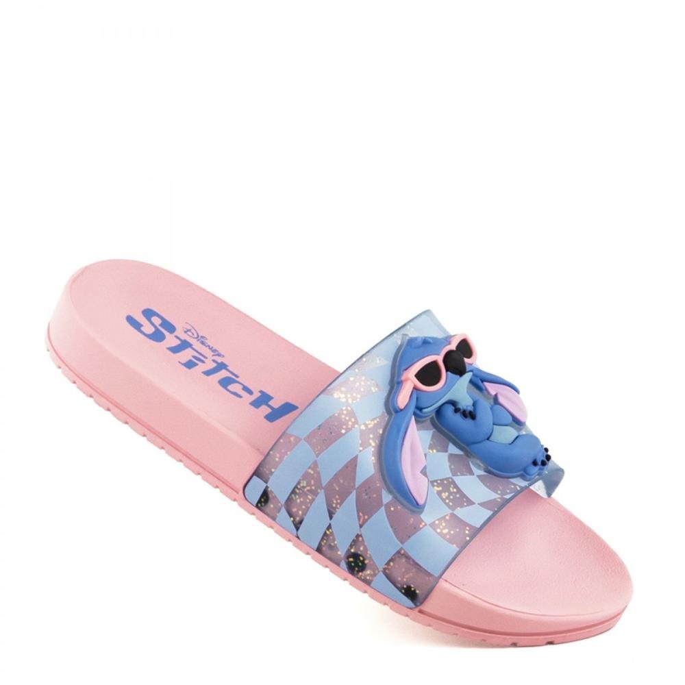 Chinelo Slide Stitch Grendene Kids Infantil Menina