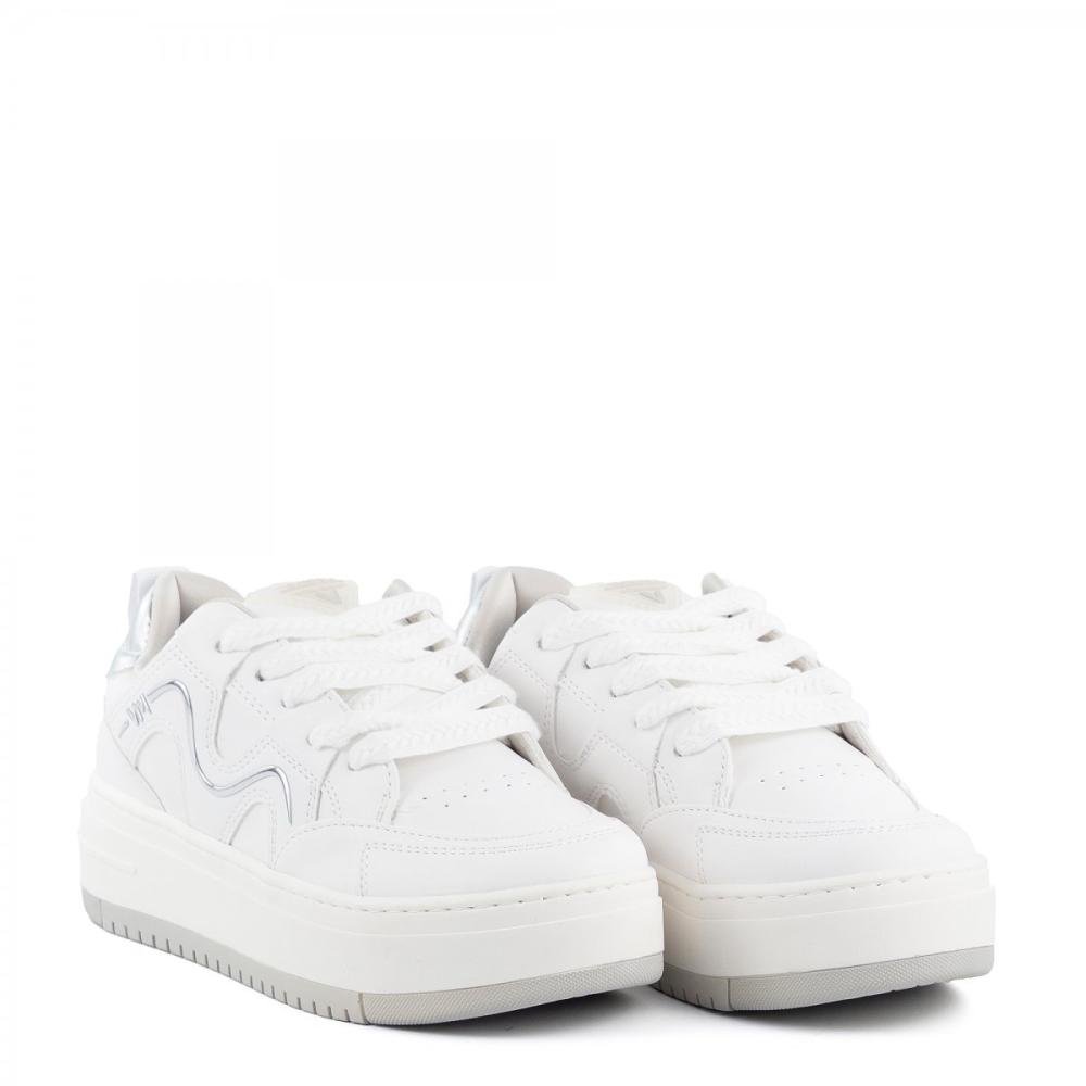 Tênis Flat Chunky Via Marte Feminino Branco 3