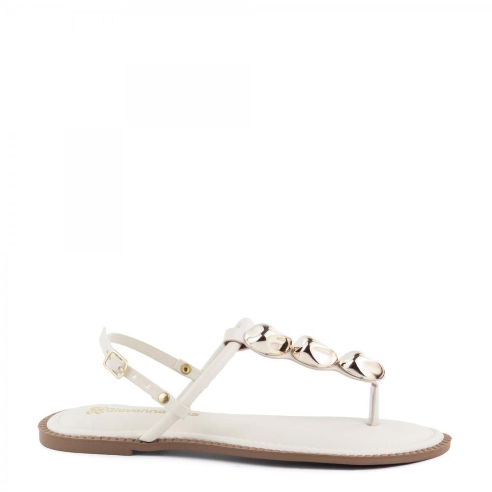 Sandália Rasteira Dedo Casual Giovanna Dias Feminina