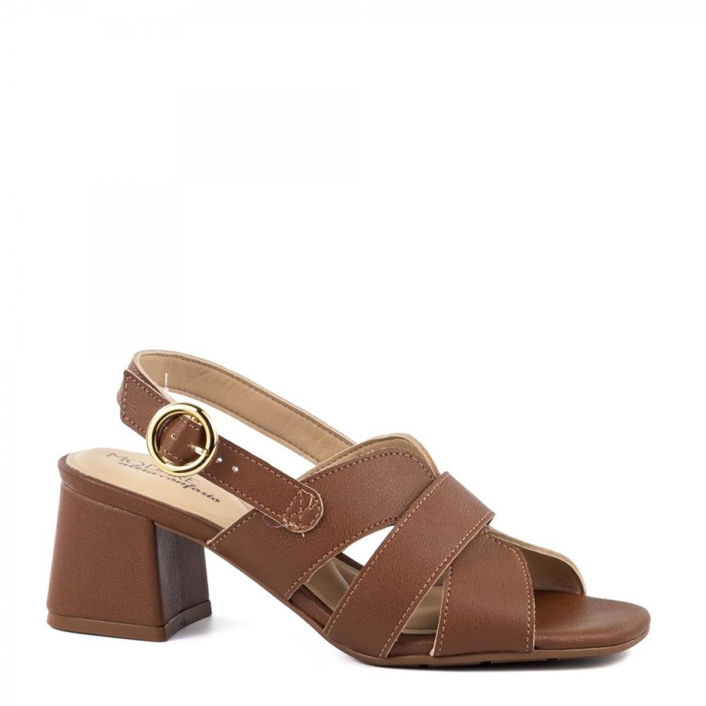 Sandália Salto Bloco Médio Modare Ultraconforto Feminina