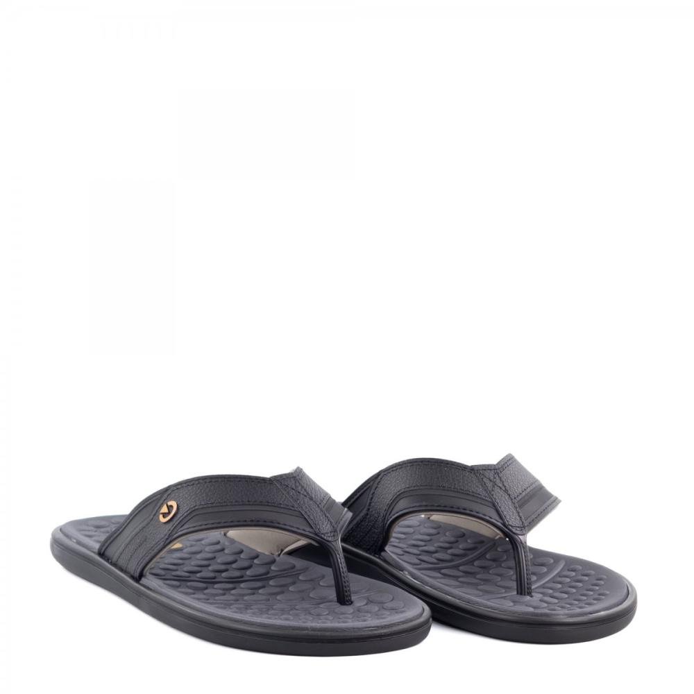 Chinelo Dedo Casual Cartago Masculino Preto 2