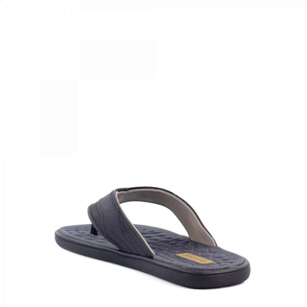 Chinelo Dedo Casual Cartago Masculino Preto 4