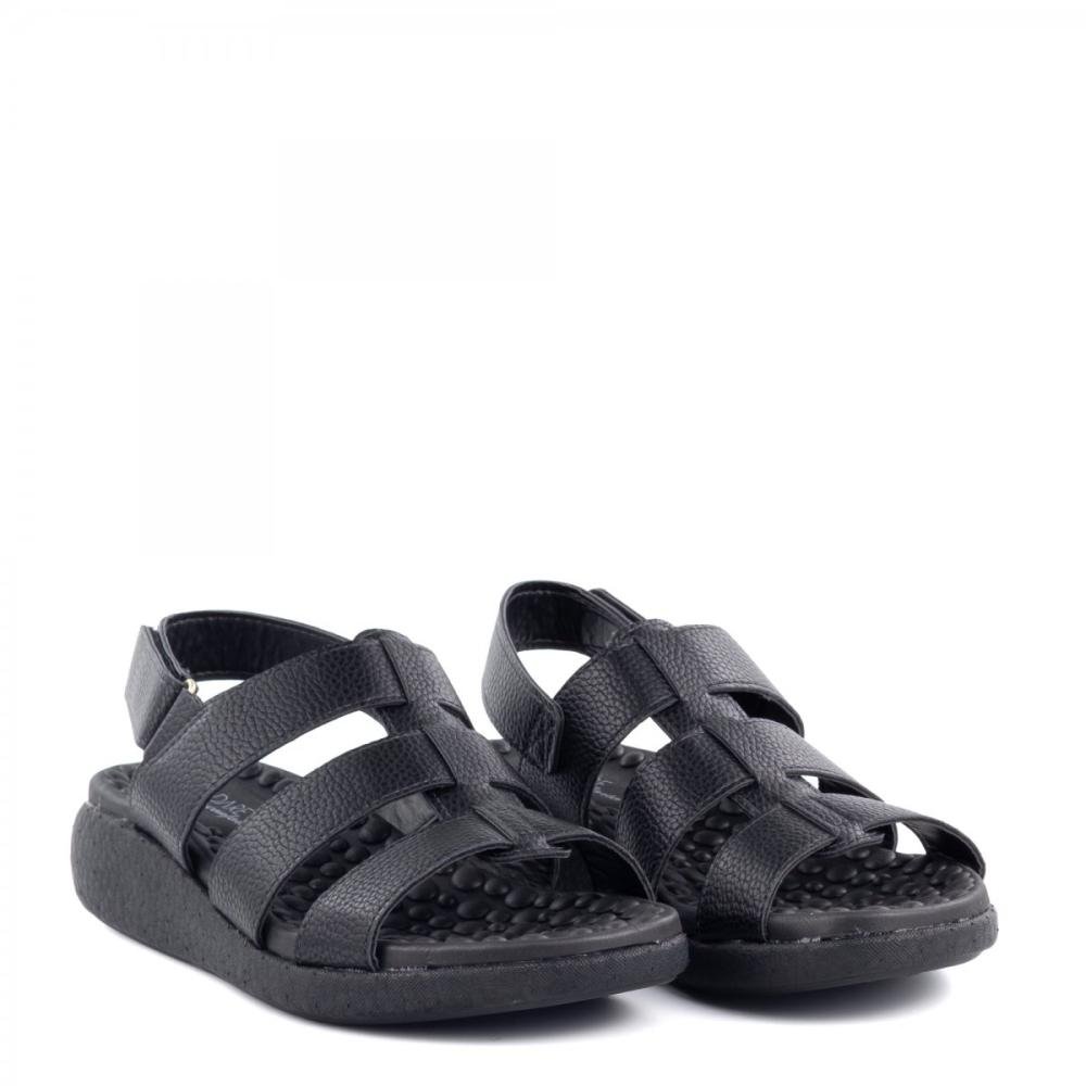 Sandália Ultraleve Massageadora Modare Feminina Preto 3