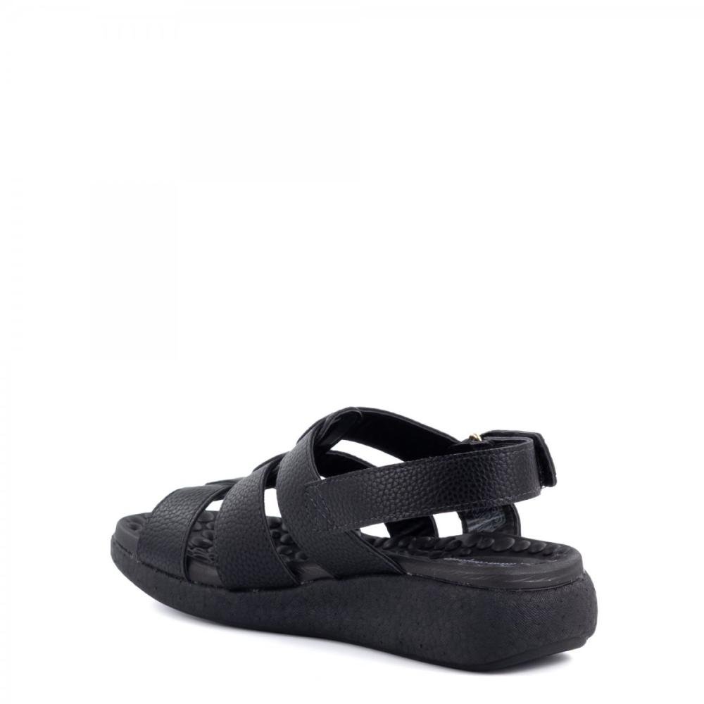 Sandália Ultraleve Massageadora Modare Feminina Preto 4