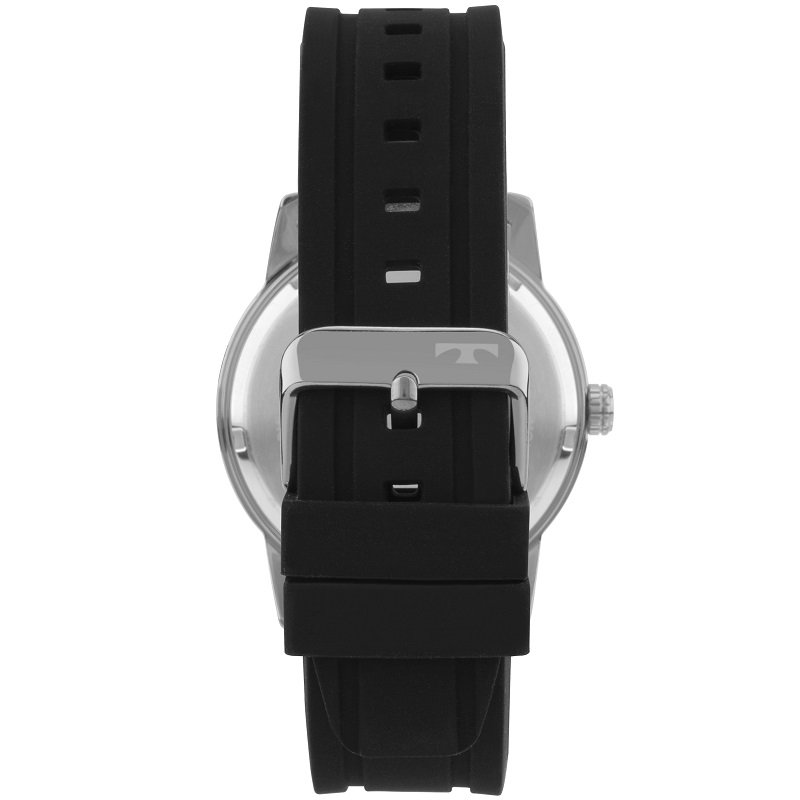 Relógio de Pulso Masculino Technos Analógico Silicone Militar 2115NAS/2P Calendário Preto 8