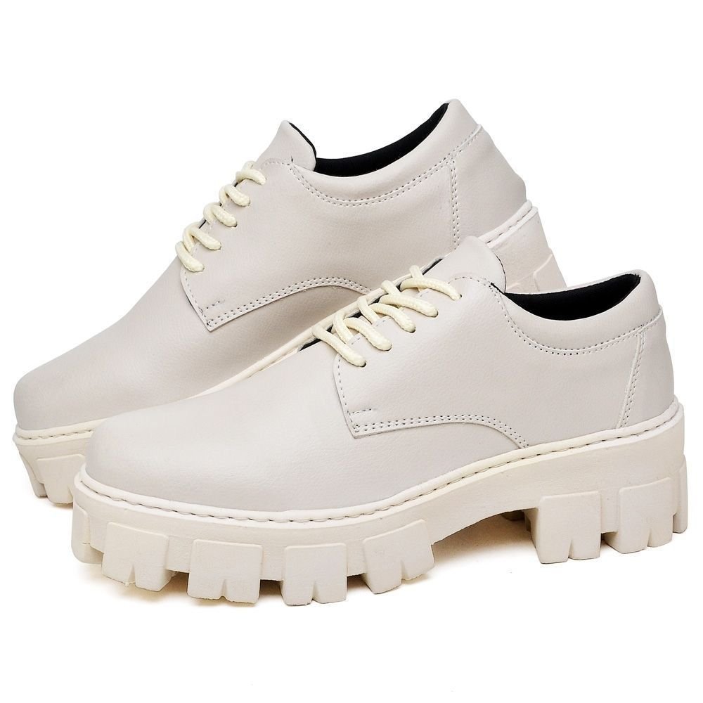 Sapato Mocassim Feminino Okford DUBUY 1410FG Branco 2
