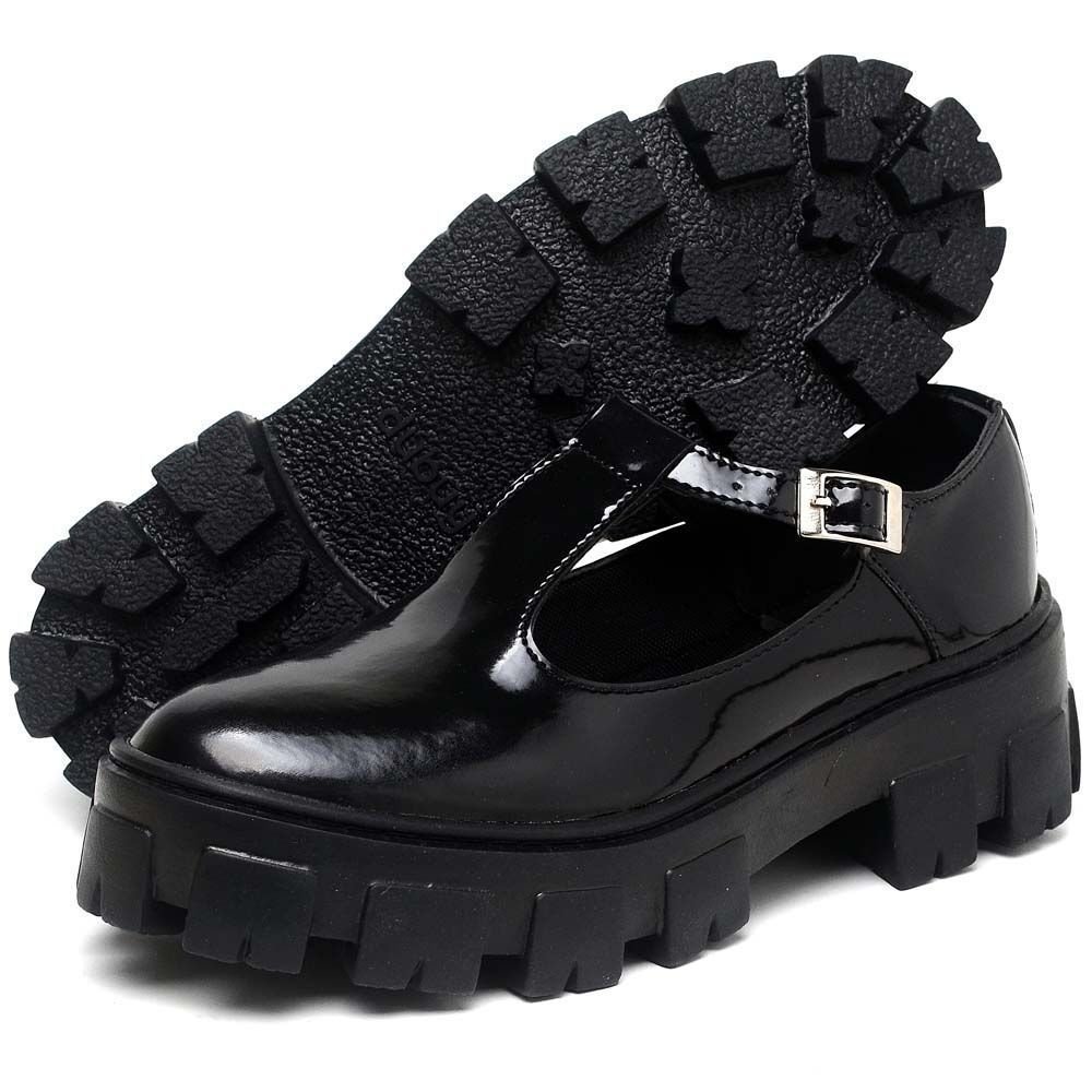 Sapato de Boneca Feminino DUBUY 1415FG Preto 4