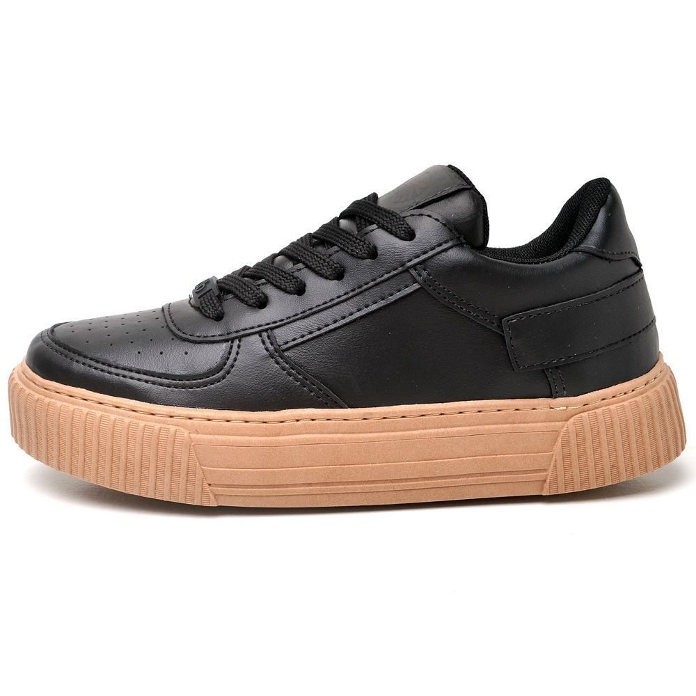 Tênis Feminino Sneacker Street DUBUY 031FG Preto 3
