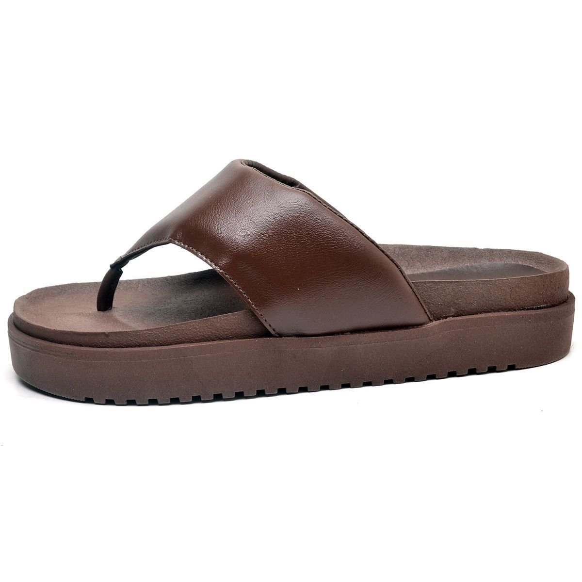 Sandália Feminina Papete DUBUY 2045FG Marrom 3