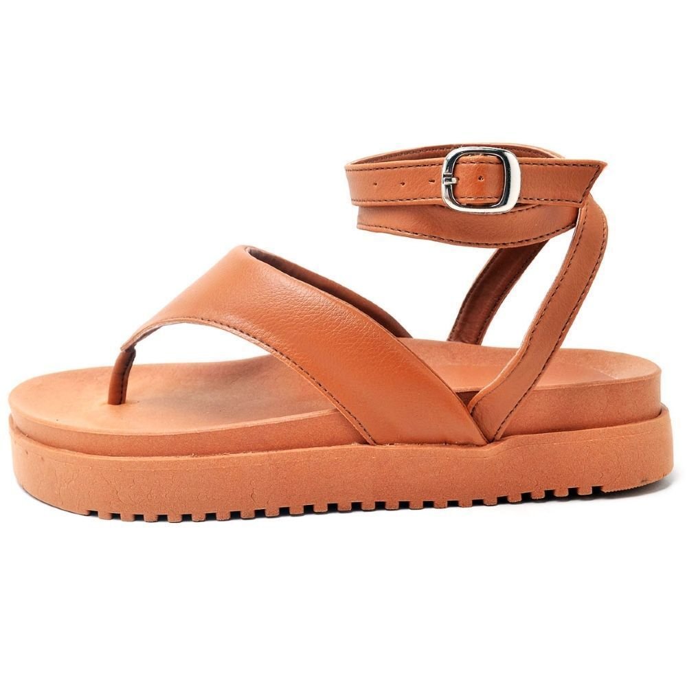 Sandália Feminina Papete DUBUY 2046FG Terracota 3