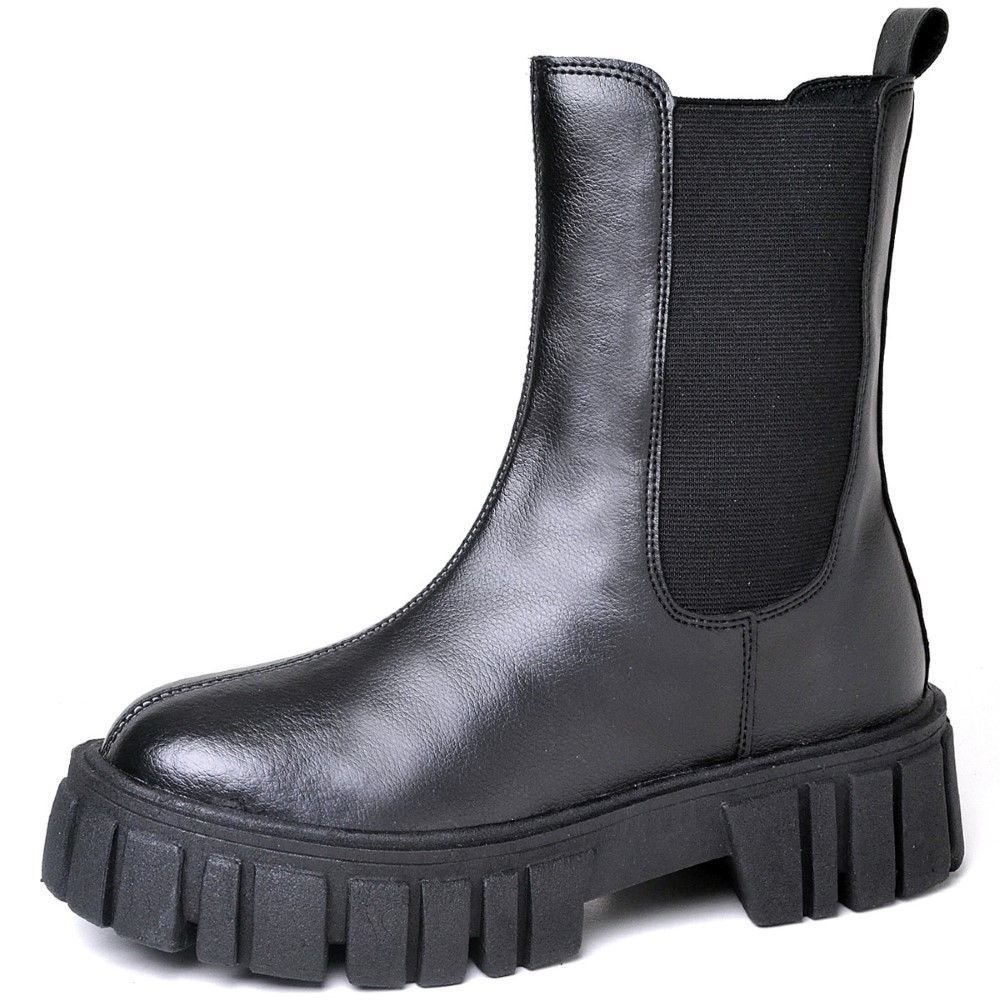 Bota Coturno Feminino Tratorada DUBUY 1506FG Preto 3