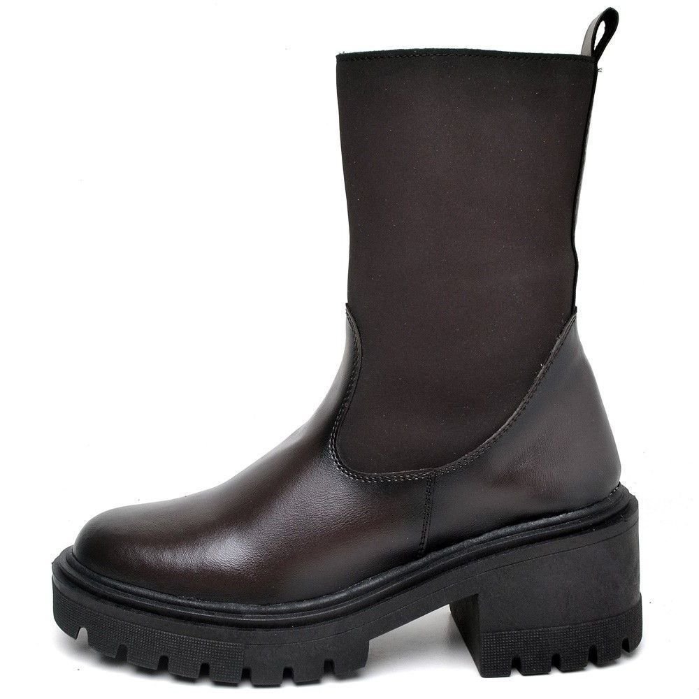 Bota Feminina de Salto Tratorado DUBUY 1200FG Marrom 4