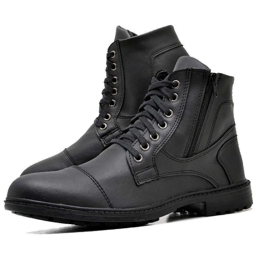 Bota Coturno Masculino DUBUY 501FG Preto 2