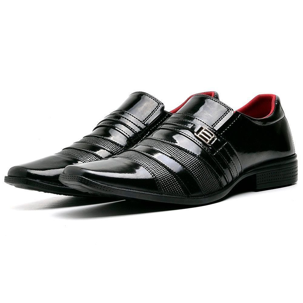 Sapato Social DUBUY 813FG Masculino 3841 Preto 1