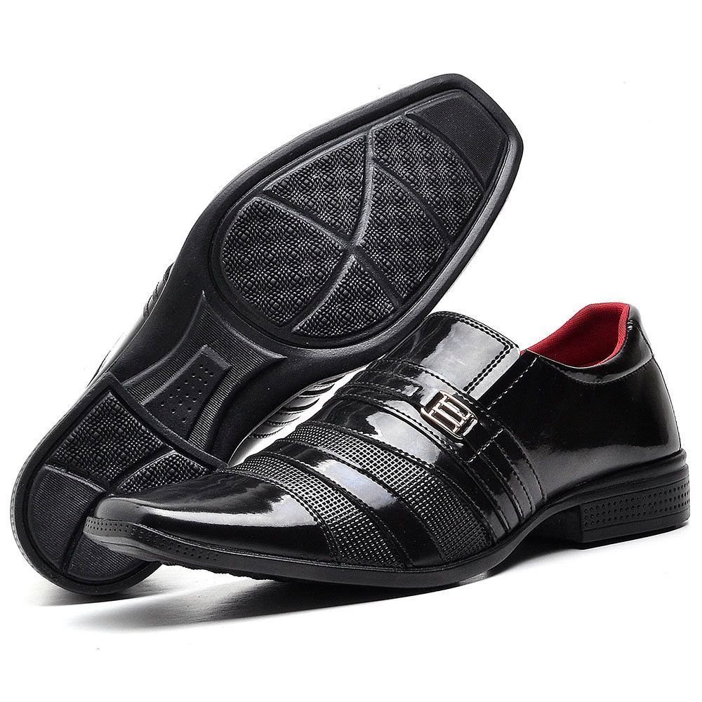 Sapato Social DUBUY 813FG Masculino 3841 Preto 3