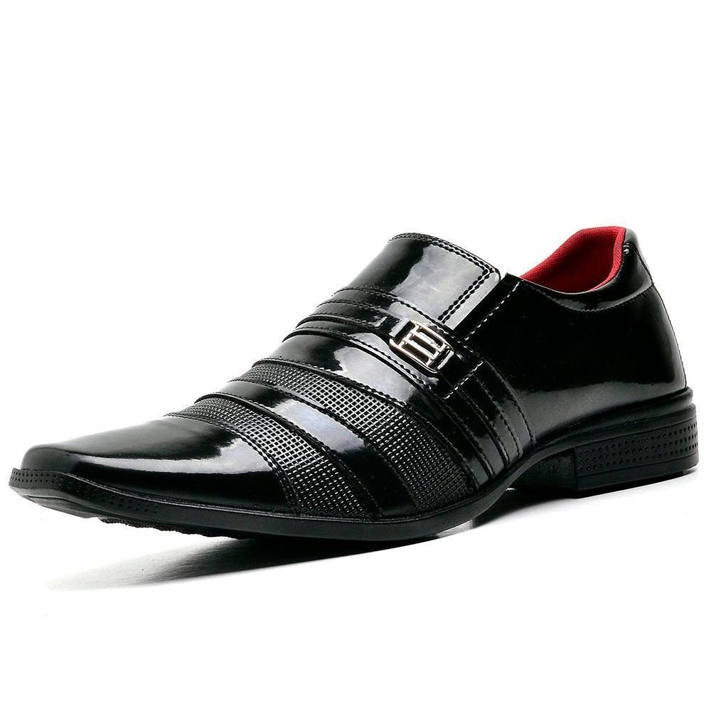 Sapato Social DUBUY 813FG Masculino 3841 Preto 4