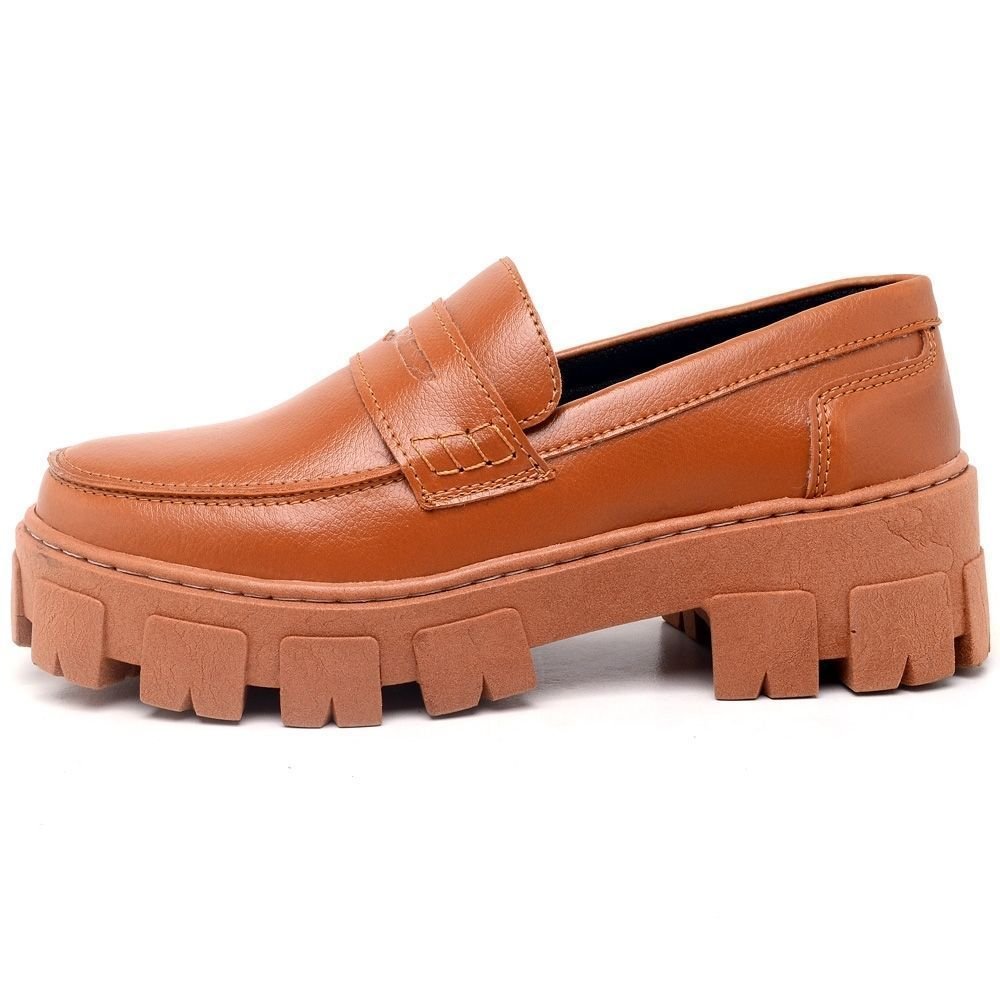 Sapato Mocassim Feminino DUBUY 1404FG Marrom 4