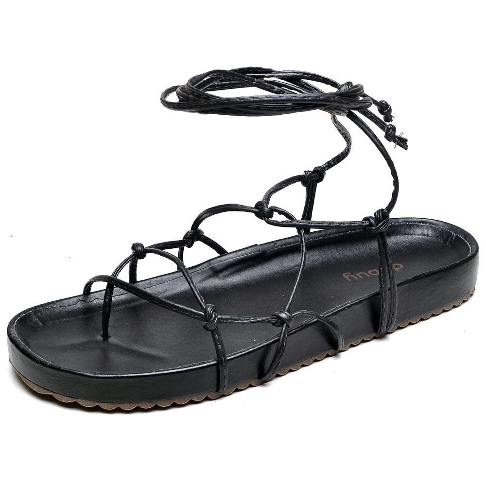 Sandália Rasteira Feminina Papete DUBUY 2040FG 2