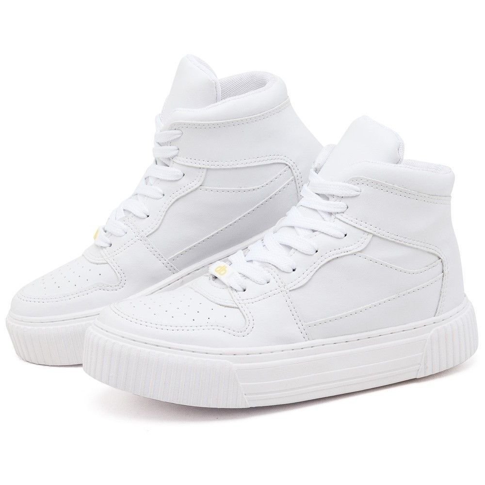 Tênis Feminino Sneacker Street DUBUY 030FG Branco 3