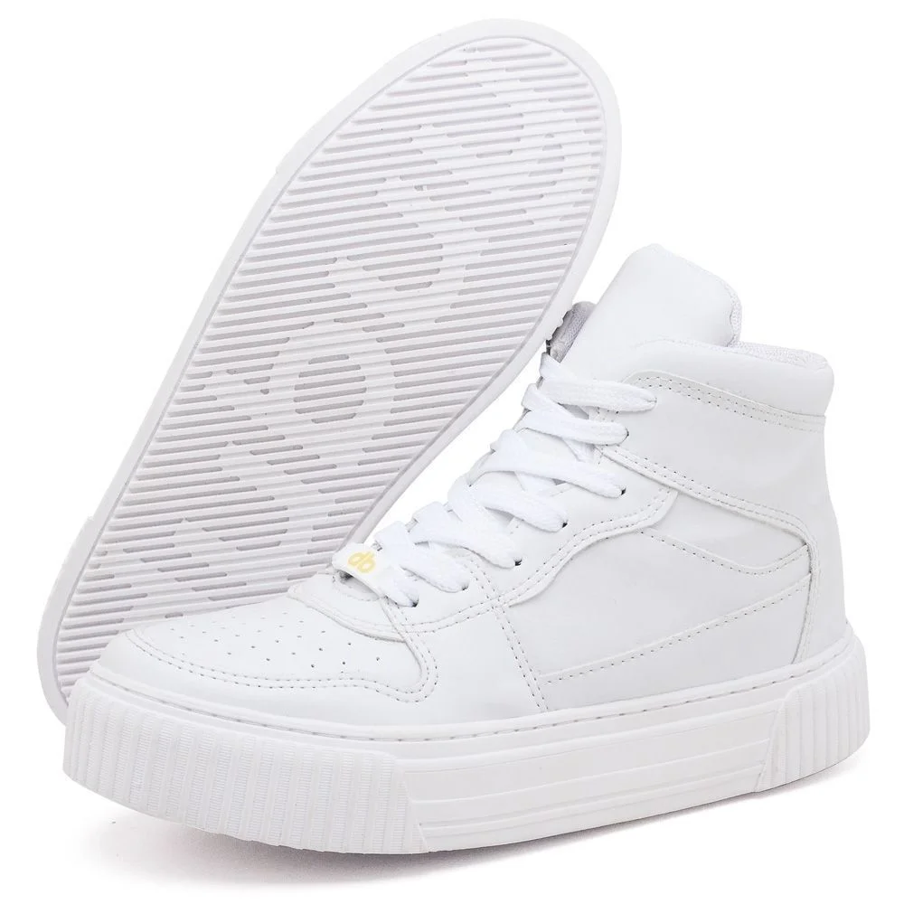 Tênis Feminino Sneacker Street DUBUY 030FG Branco 5