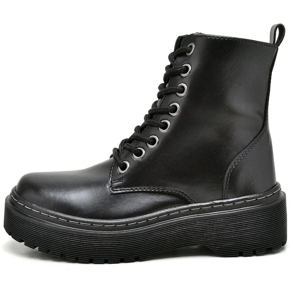 Bota Coturno Feminino Infantil Tratorada DUBUY 1105FG Preto 4