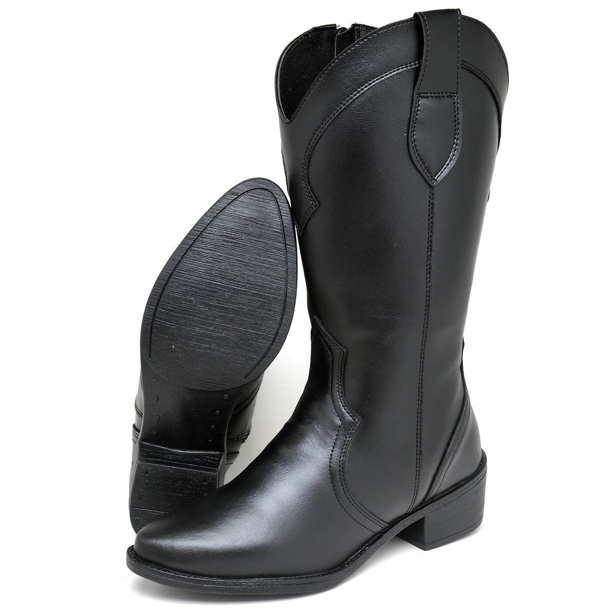 Bota Country Feminina DUBUY 1703FG Preto 5