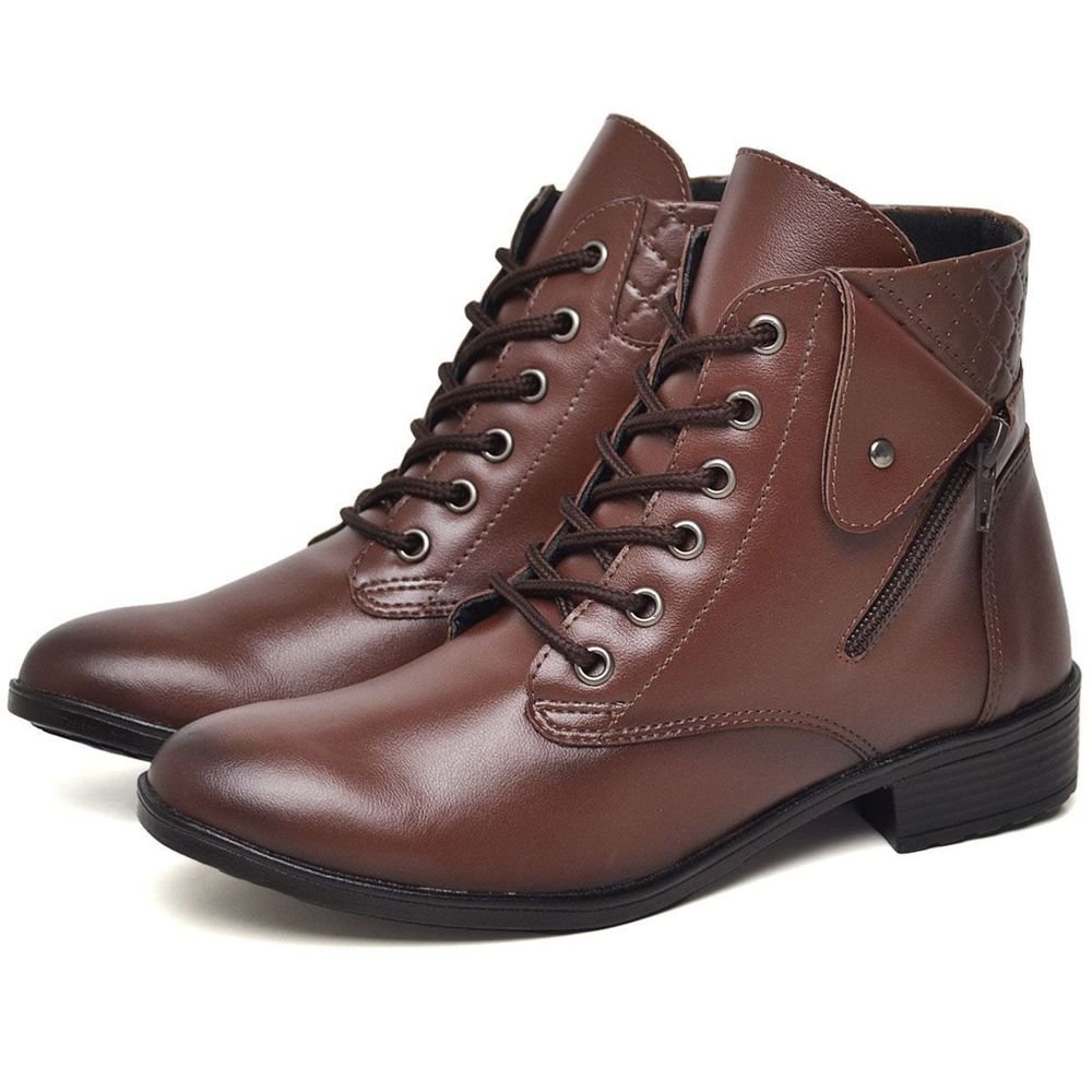 Bota Coturno Feminino Cano Curto DUBUY 201FG